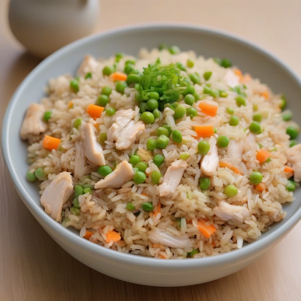 Riz frit au poulet / Chicken Fried Rice