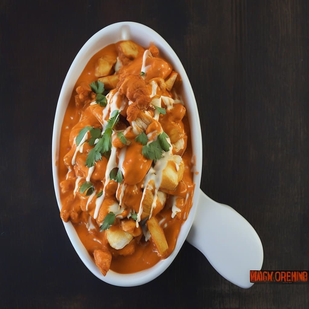 Poutine au poulet tikka / Chicken Tikka Poutine