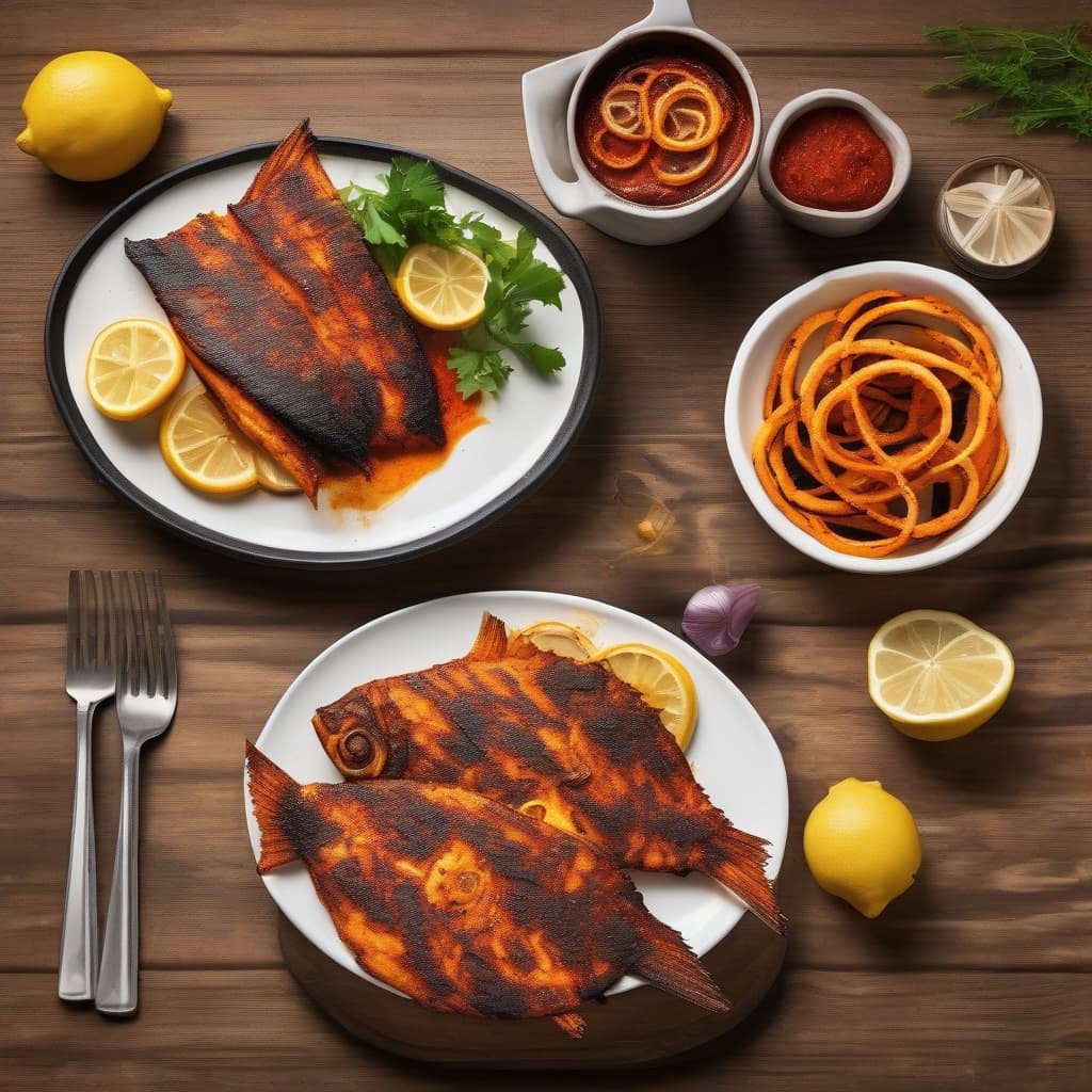 Poisson tandoori / Tandoori Fish