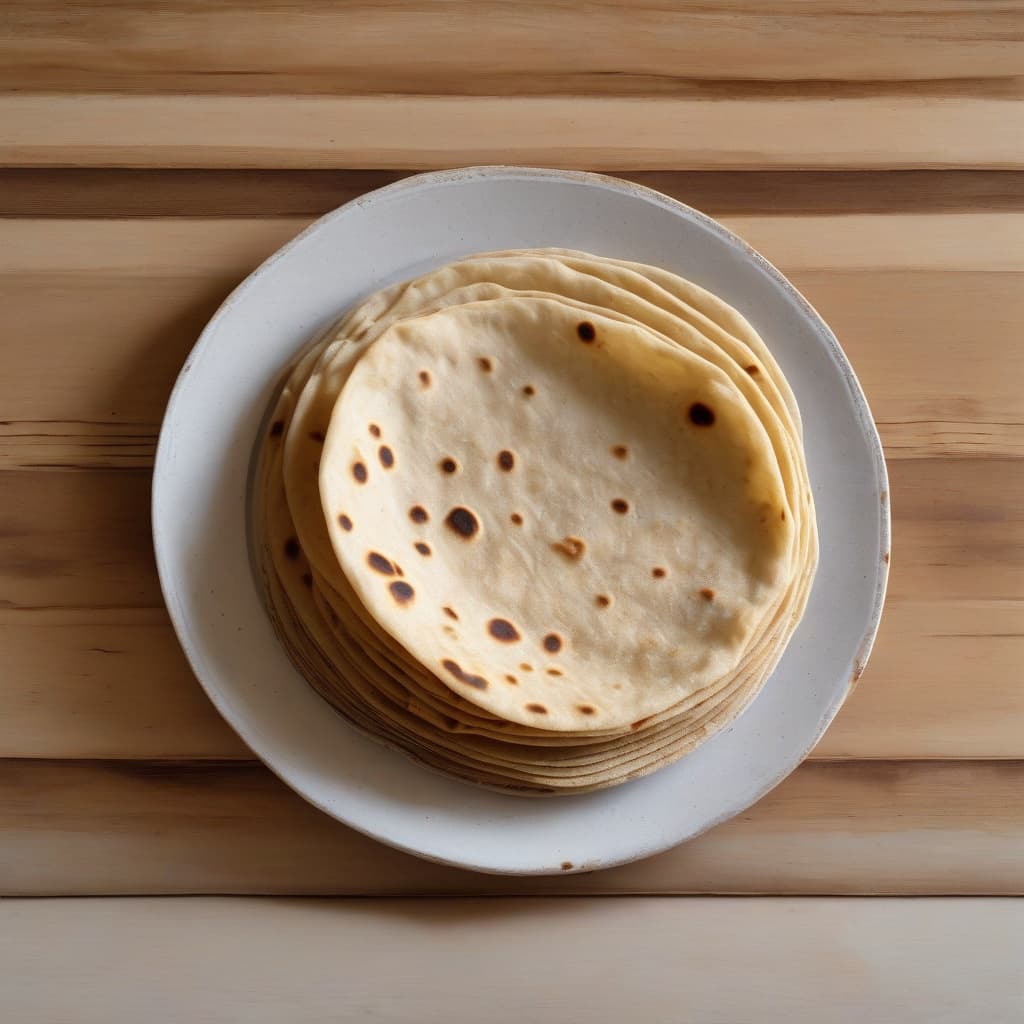 Roti à trois couches / Three-Layered Roti